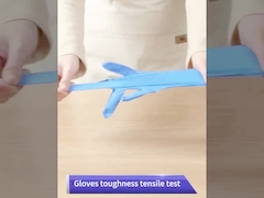 دستکش یکبار مصرف نیتریل آبی M L XL 100 عدد / جعبه دستکش دست استریل