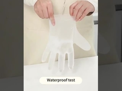 دستکش های TPE یکبار مصرف بسیار انعطاف پذیر برای حفاظت انعطاف پذیر