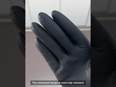 دستکش لاتکس یکبار مصرف ضد لغزش دستکش معاینه لاتکس پردازش مواد غذایی